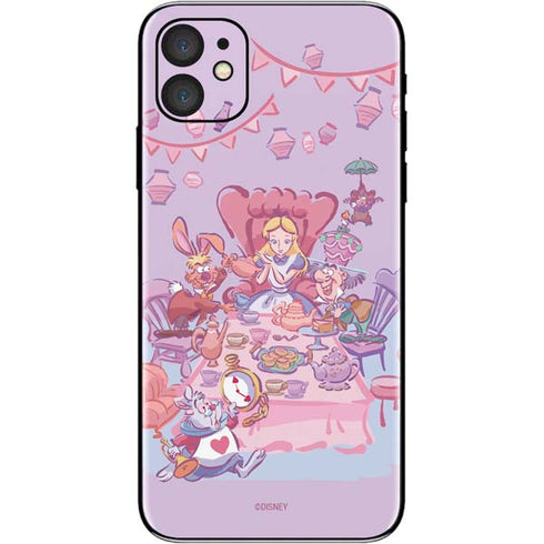 Disney Alice in Wonderland (animated) Mad Tea Party iPhone 11 Skin